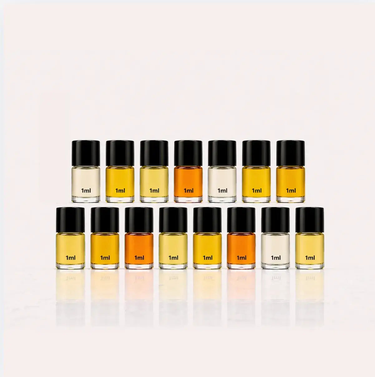 bestseller perfume oil samples UK 15x1ml tester set